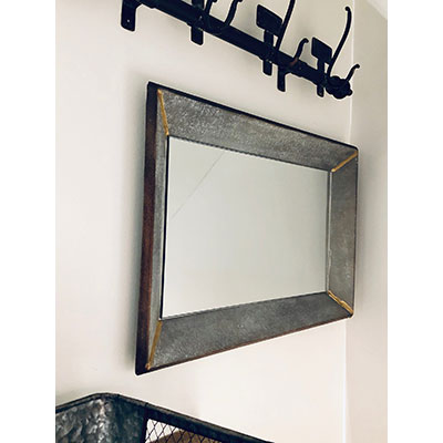 Shadowbox Rectangle Mirror 